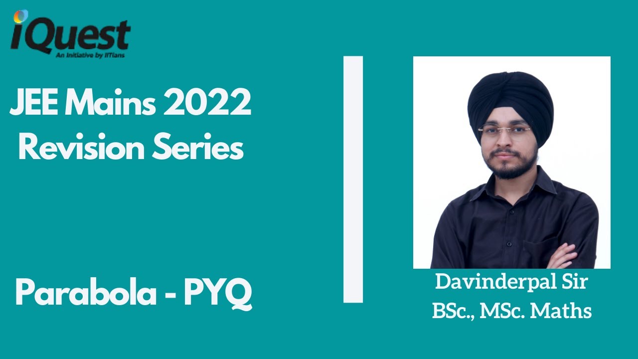 JEE Mains 2022 - Parabola PYQs