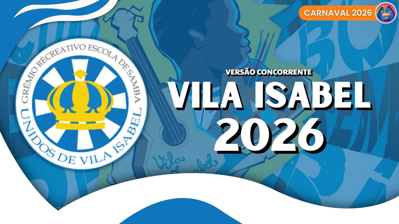 VILA ISABEL 2026 | SAMBA OFICIAL | COM LETRA SIMULTÂNEA