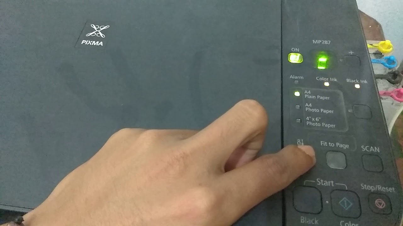 Cara memperbaiki Printer Canon MP287, Error E16