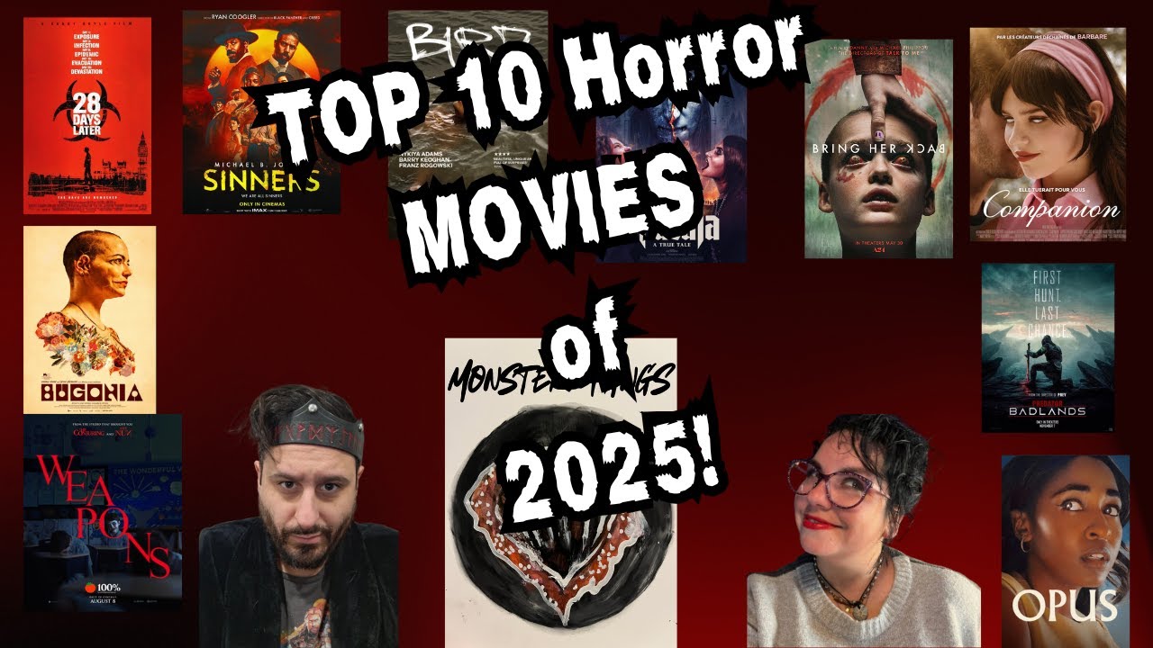 Monster Fangs: Top 10 Horror Movies of 2025!