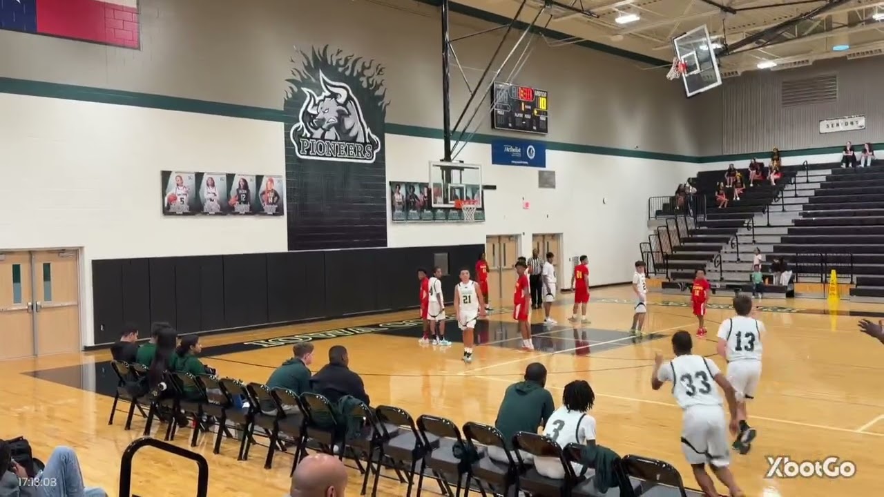 Caffey jh vs iowa colony jh (last season game) final score (18-35) caffey jh wins 