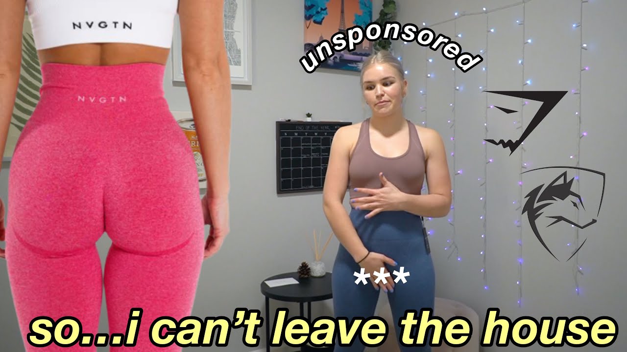 an UNSPONSORED (& honest) REVIEW OF THE INTERNET'S FAVORITE LEGGINGS *Gymshark, Alphalete, NVGTN