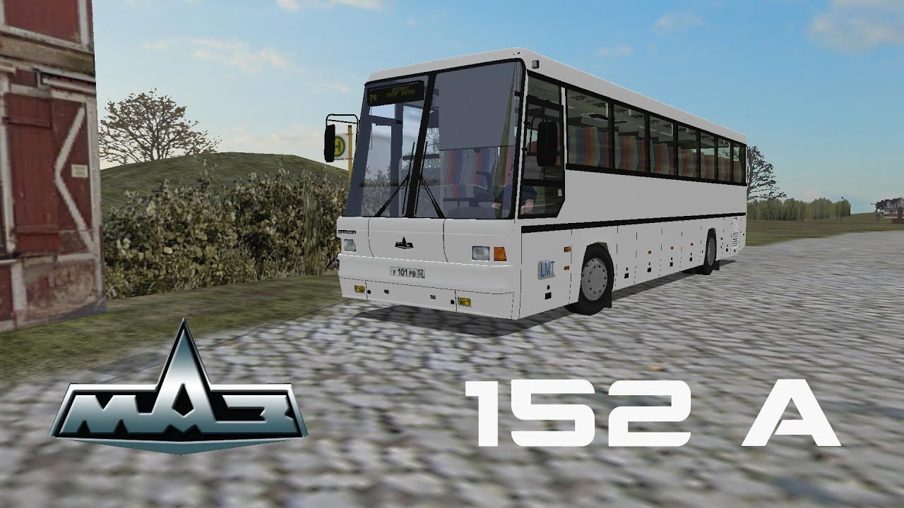 МАЗ 152-А (OMSI) (Test Drive)