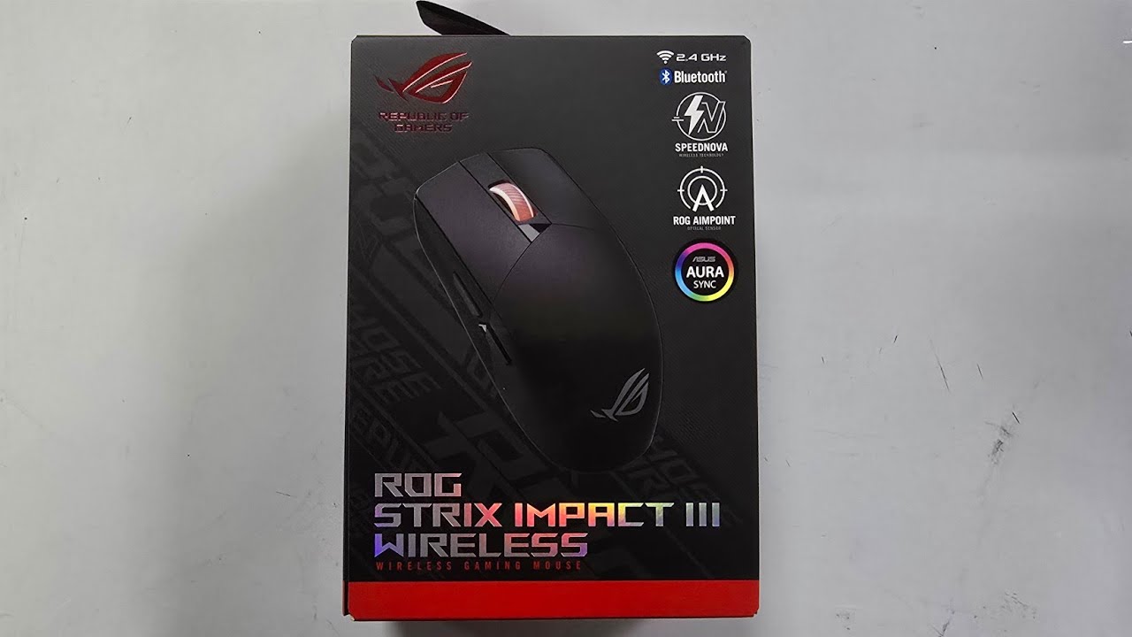 [Unboxing] Đập/Mở hộp Asus ROG Strix Impact III Wireless (P520)