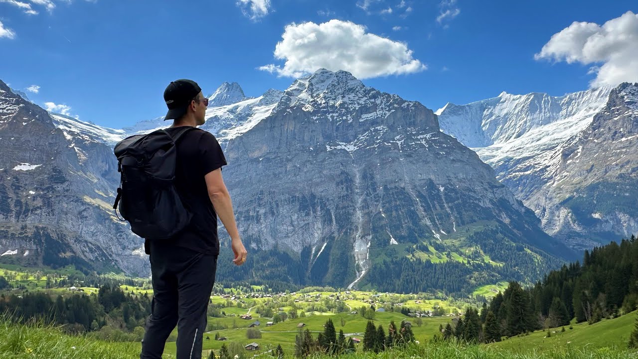 Hiking in Grindelwald, Switzerland