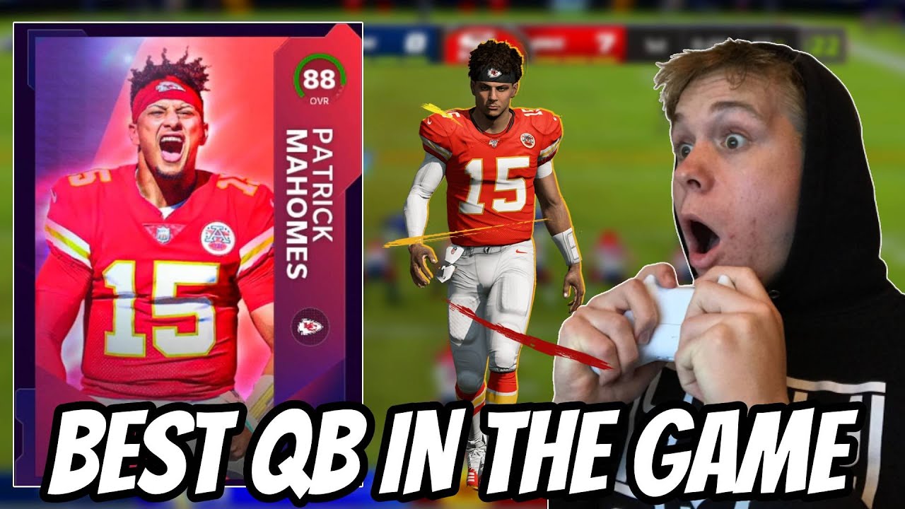 PATRICK MAHOMES DEBUT GAMEPLAY!! MADDEN 22 DYNASTY EDITION