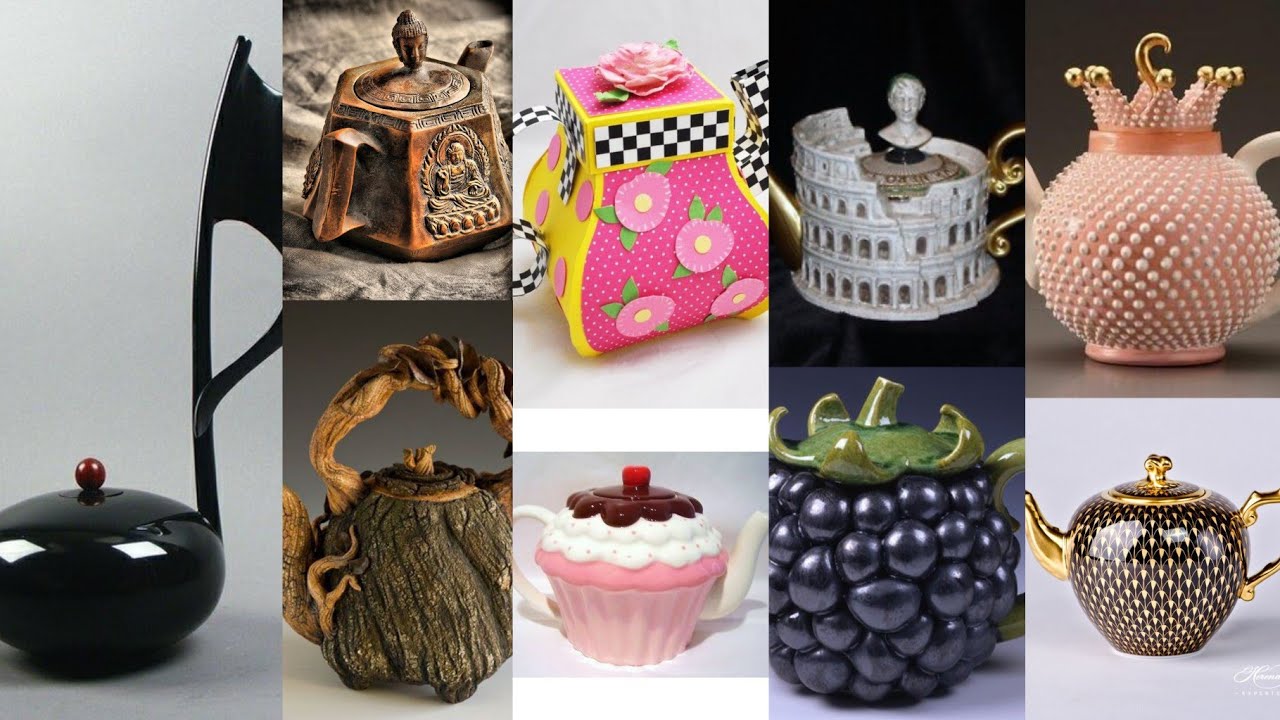Some Unique Teapots For You || 100 || Ideas || Amazing || Colors Of Life ||