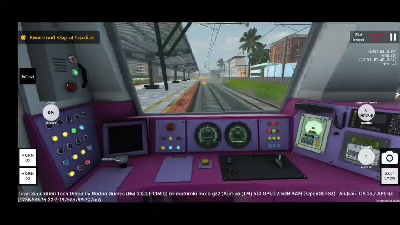 RG tech demo gameplay fast down local duty.#trend #viral #train #game.