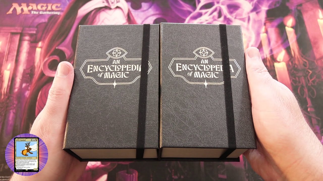 MTG Secret Lair: Энциклопедия магии (распаковка)