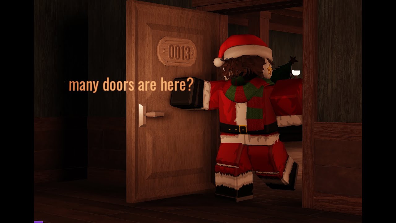 I played DOORS cuz i was bored....