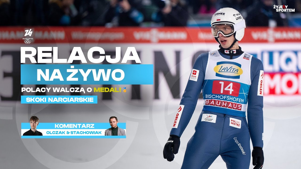 🔴POLACY WALCZĄ O MEDAL! PREDAZZO 2026 - SKOKI NARCIARSKIE NA ŻYWO | ZIMOWE IGRZYSKA OLIMPIJSKIE