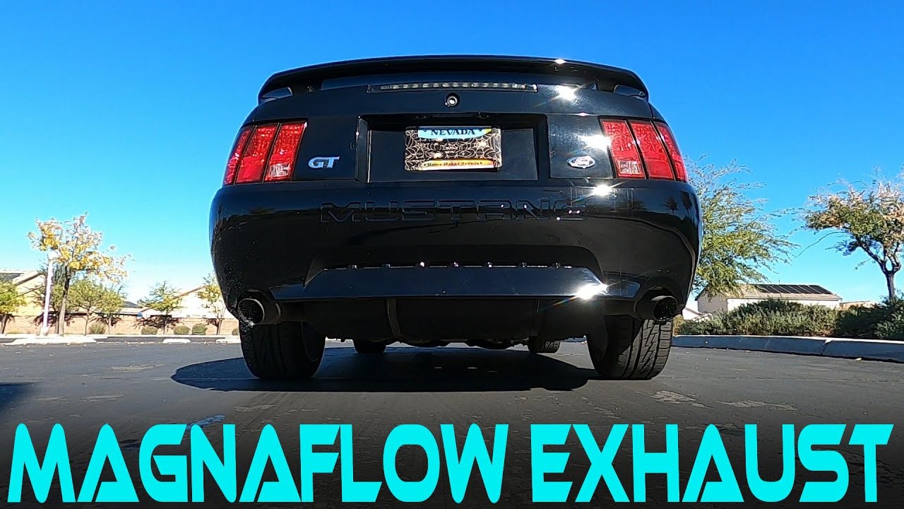 Installing Magnaflow Exhaust on 03 Mustang GT - DIY - New Edge