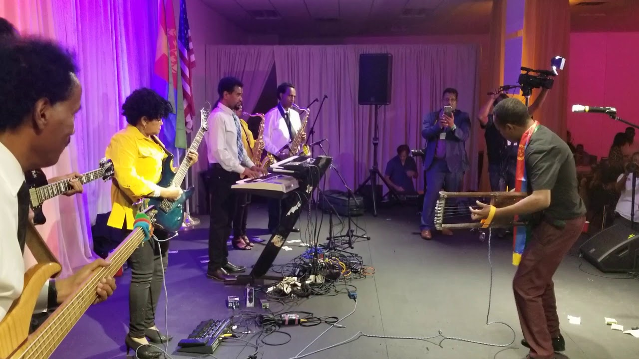 Dawit Teklesenbet Shilan at grand opening ceremony ECCC Washington DC!