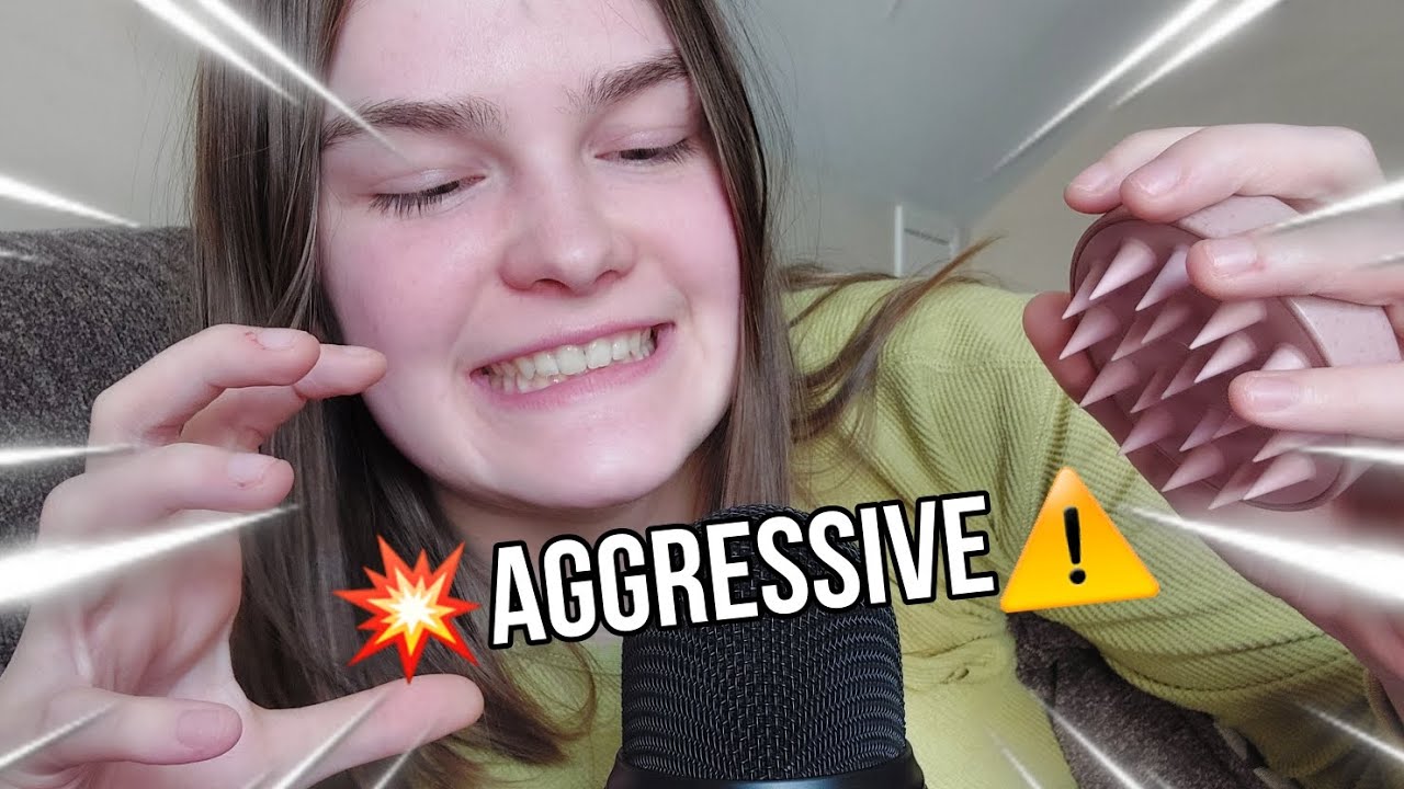 💥FAST AND AGGRESSIVE MIC TRIGGERS ASMR💥