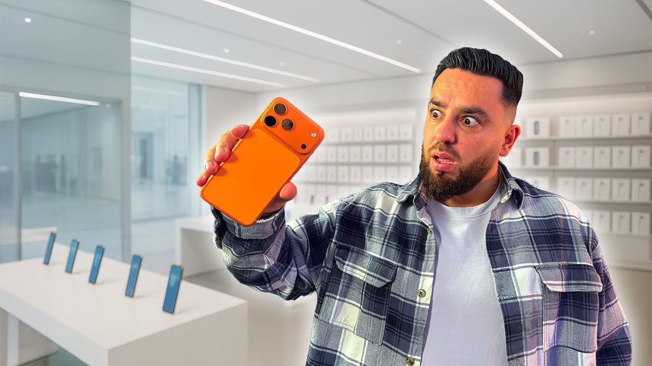 iPhone 17 Pro Max - Cosmic Orange a ajuns în România! (Cum filmează și cum face poze)