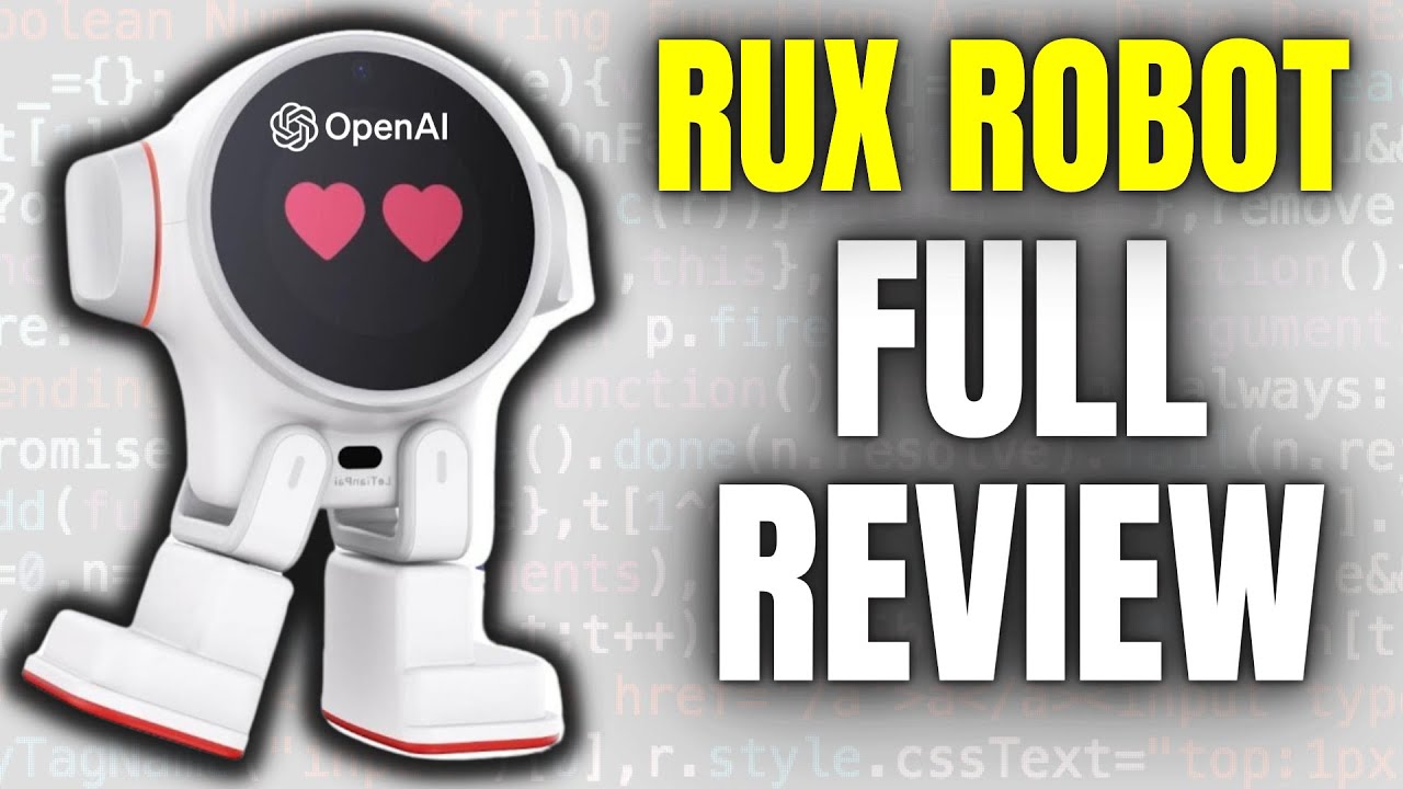 ВСТРЕЧАЙТЕ RUX: БУДУЩЕЕ НАСТОЛЬНЫХ РОБОТОВ С ИИ | ПОЛНЫЙ ОБЗОР