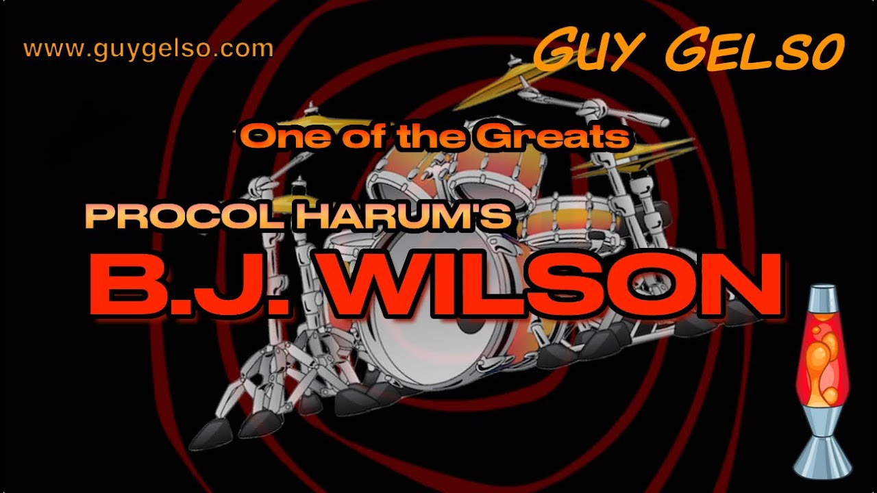In depth look at BJ Wilson legendary drummer for the British Rock Band Procol Harum #minidoc