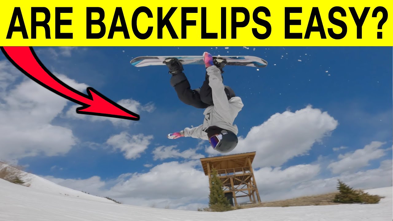 How to Backflip on a SNOWBOARD