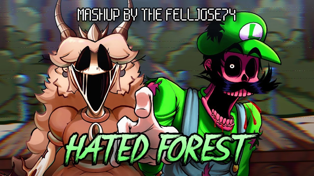 Hated Forest [Dark Forest x I Hate You | Coronation Day Peach Vs. IHY Luigi] FNF' Mashup