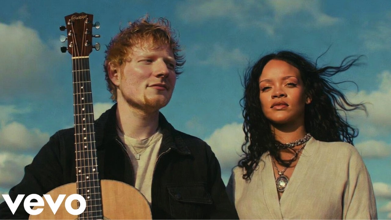 Rihanna ft. Ed Sheeran - Burn Slow, Love Loud (Official Lyric Video 2026)