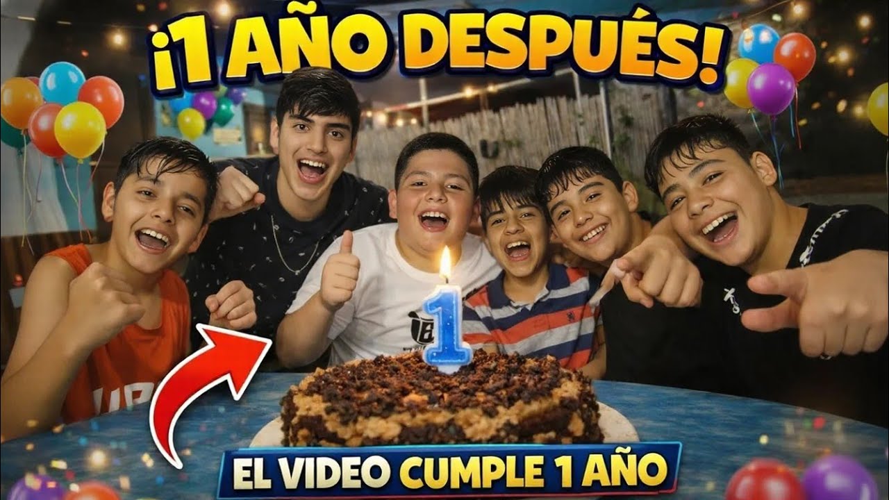 ASI FESTEJAMOS NUESTRO PRIMER ANIVERSARIO DE LOS VAGOS DEL 27 🎊🎂🕯