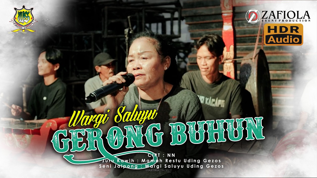 GERONG BUHUN - JAIPONG WARGI SALUYU UDING GEZOS || HQ AUDIO