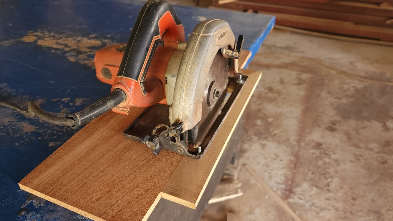 How to make a router for a circular saw is very cool | Woodworking Wisdom
