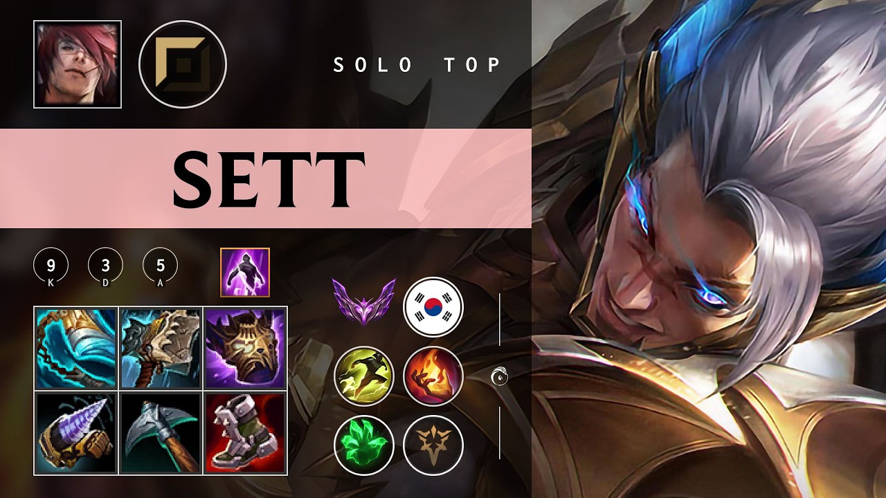 Sett Top vs Malphite - KR Master Patch 26.04