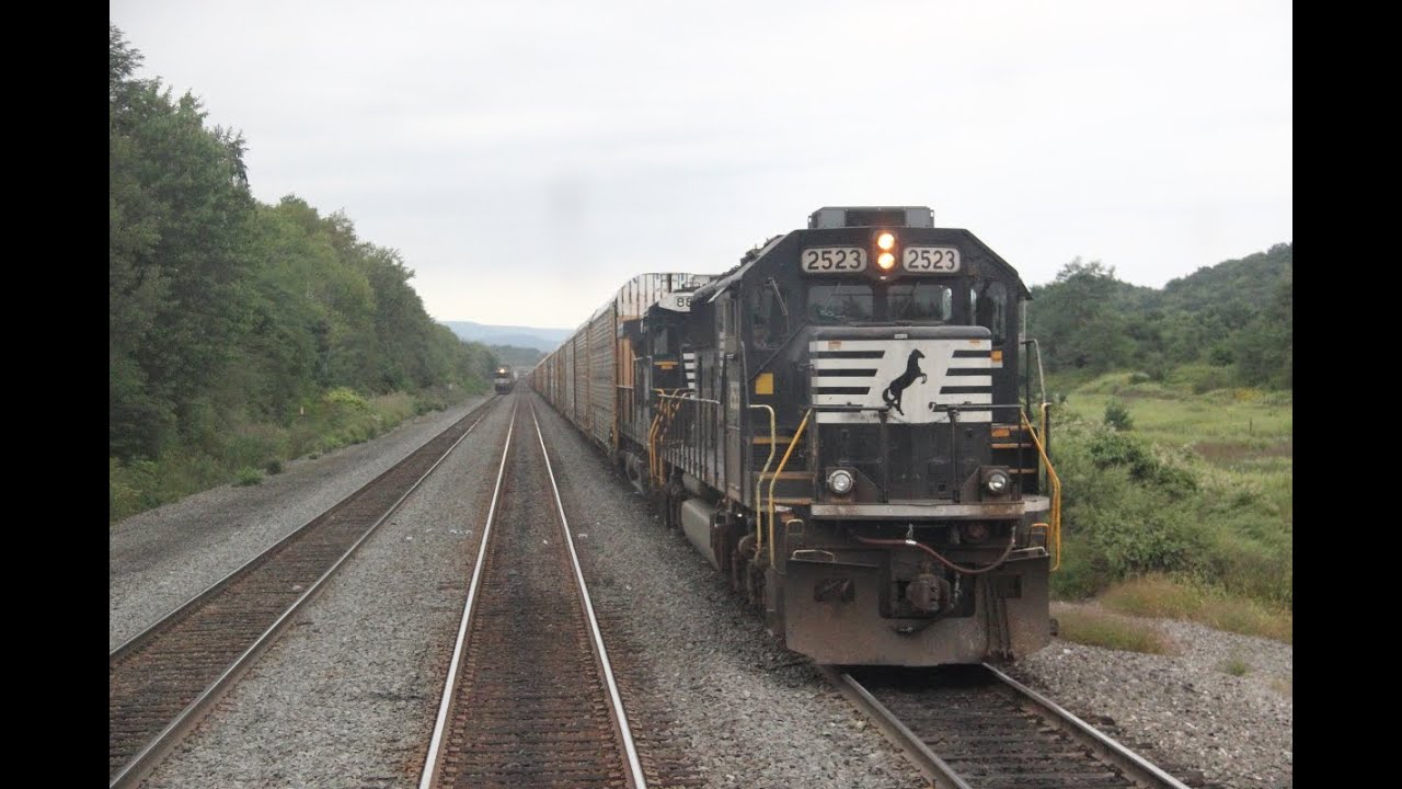 Viewing the NS Pittsburgh Line from Harrisburg to Pittsburgh Amtrak Trip P5