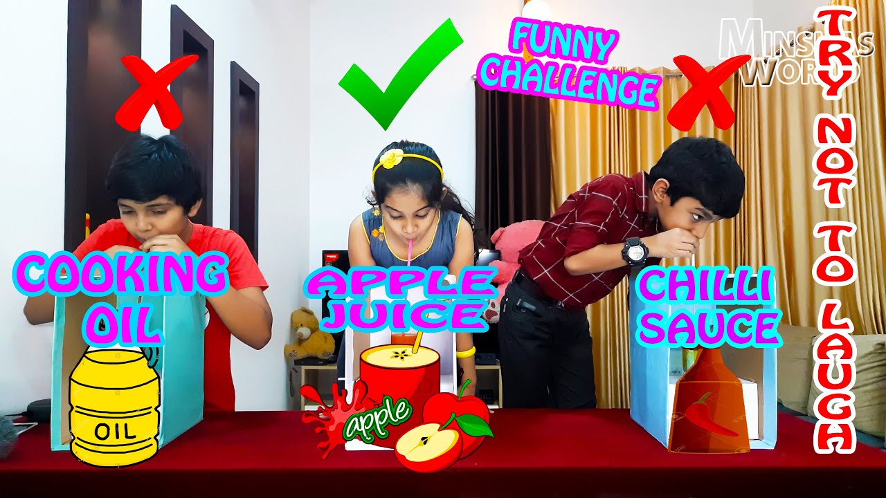 Don't Choose The Wrong Mystery Drink Challenge | 🤣Funny challange😂😂 | Minshas World