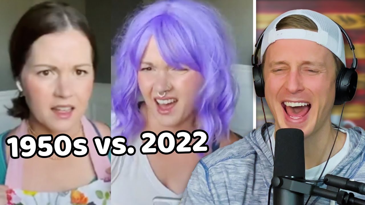 2022 Woke Feminist meets 1950's Housewife | TRY NOT TO LAUGH #73