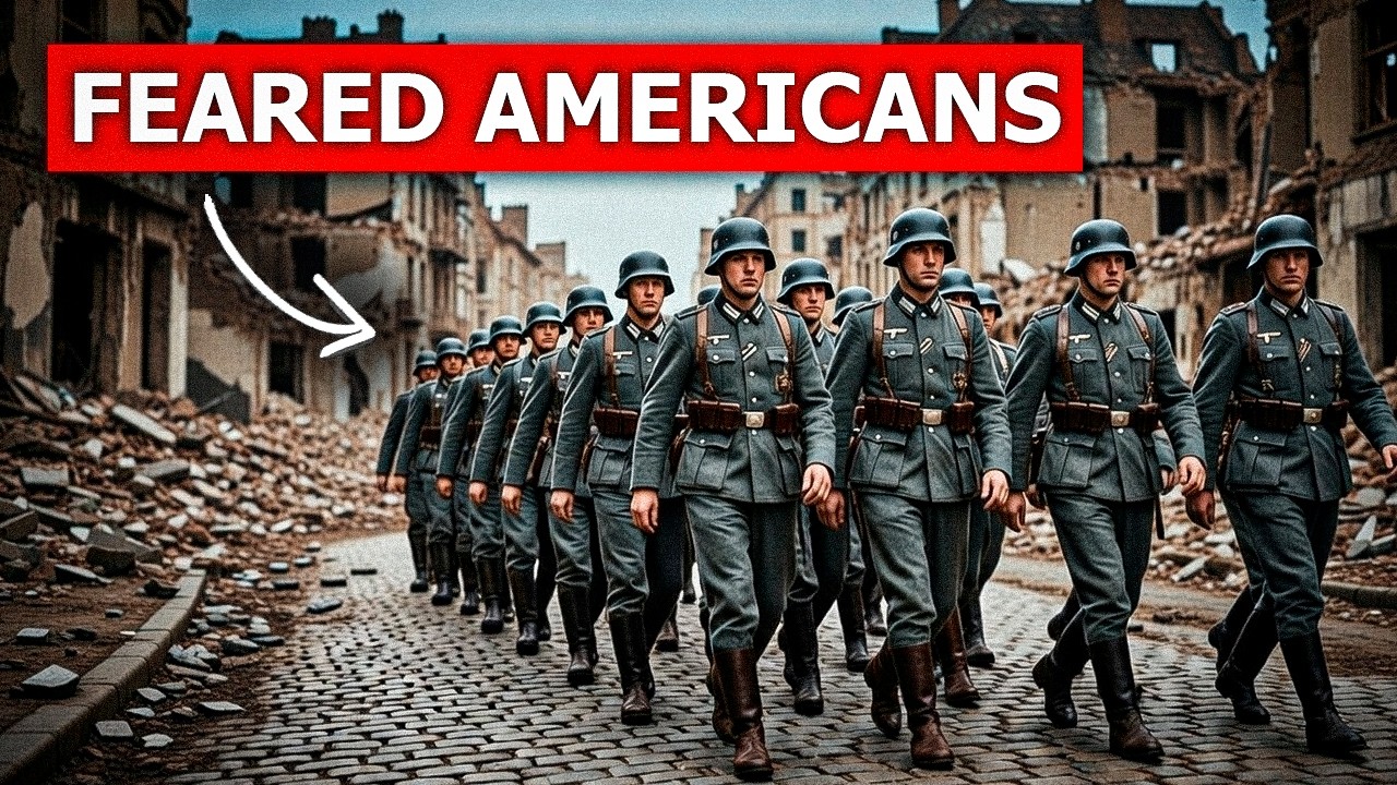 Why Germans Dreaded American GIs — But Never Feared British Or French Soldiers FEARED AMERICANS