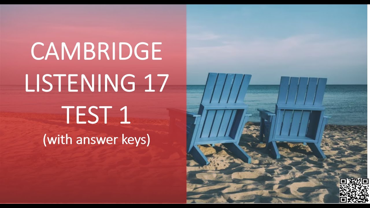 CAMBRIDGE  LISTENING 17 TEST 1  | Listening with Online IELTS Test | VF English