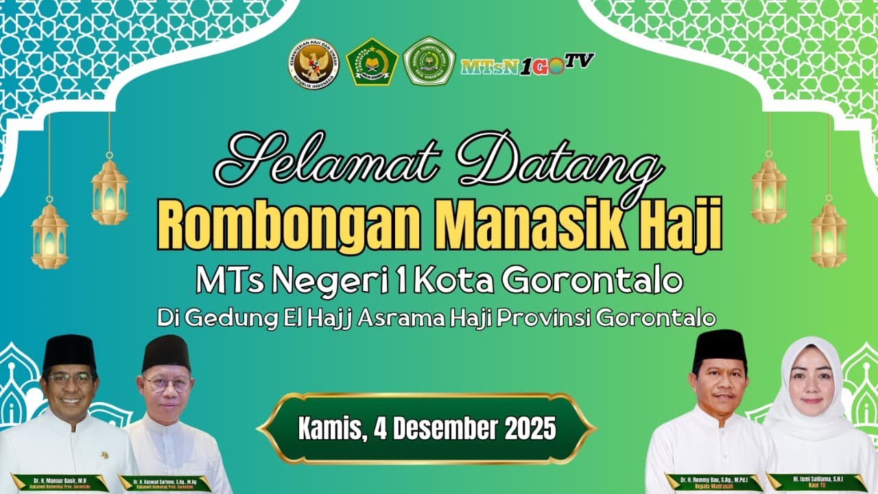 MANASIK HAJI AKBAR MTS NEGERI 1 KOTA GORONTALO TAHUN 2025