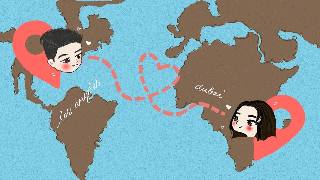 Long Distance Relationship Birthday Surprise Animation and Greetings for Fiance!