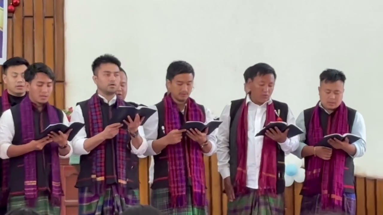 Tangsa Hymn.No.249.TBC Nongtham Youth. 01.01.25.Hark! Ten thousand Harps And Voices.