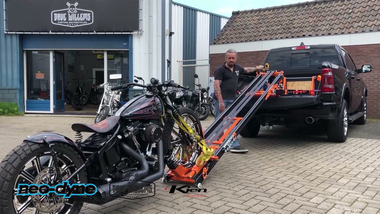 Using extenders for bike ramp
