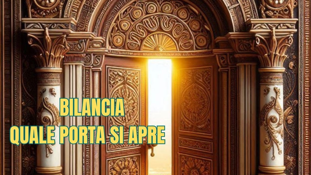 BILANCIA ♎ QUALE PORTA SI APRE PER TE 🚪 LETTURA TAROCCHI EVOLUTIVI 🔮💫✨