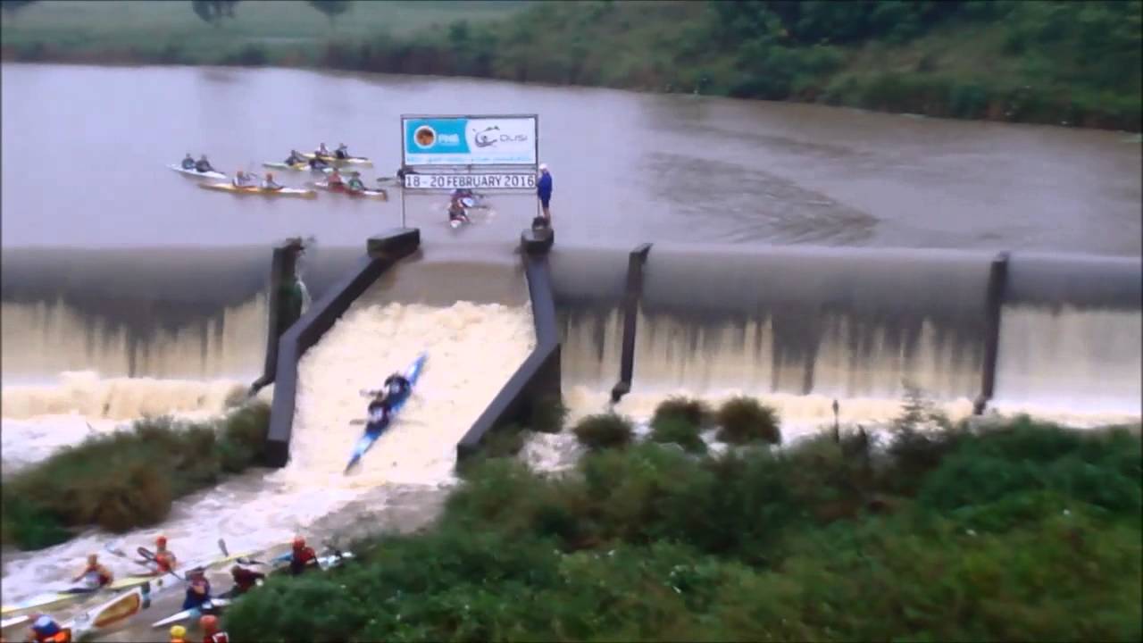 FNB Dusi 2016- A, B and C batch over Ernie Pearce weir