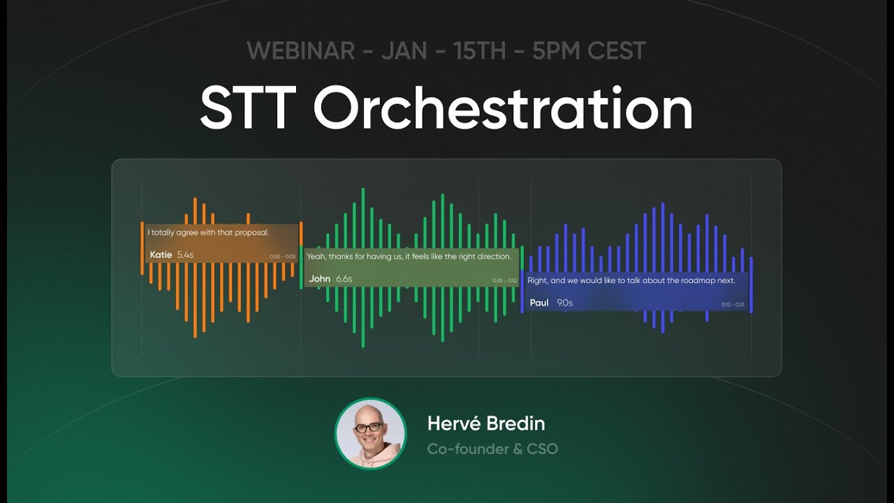 Introducing STT Orchestration: Transforming Speech-to-Text accuracy with diarization
