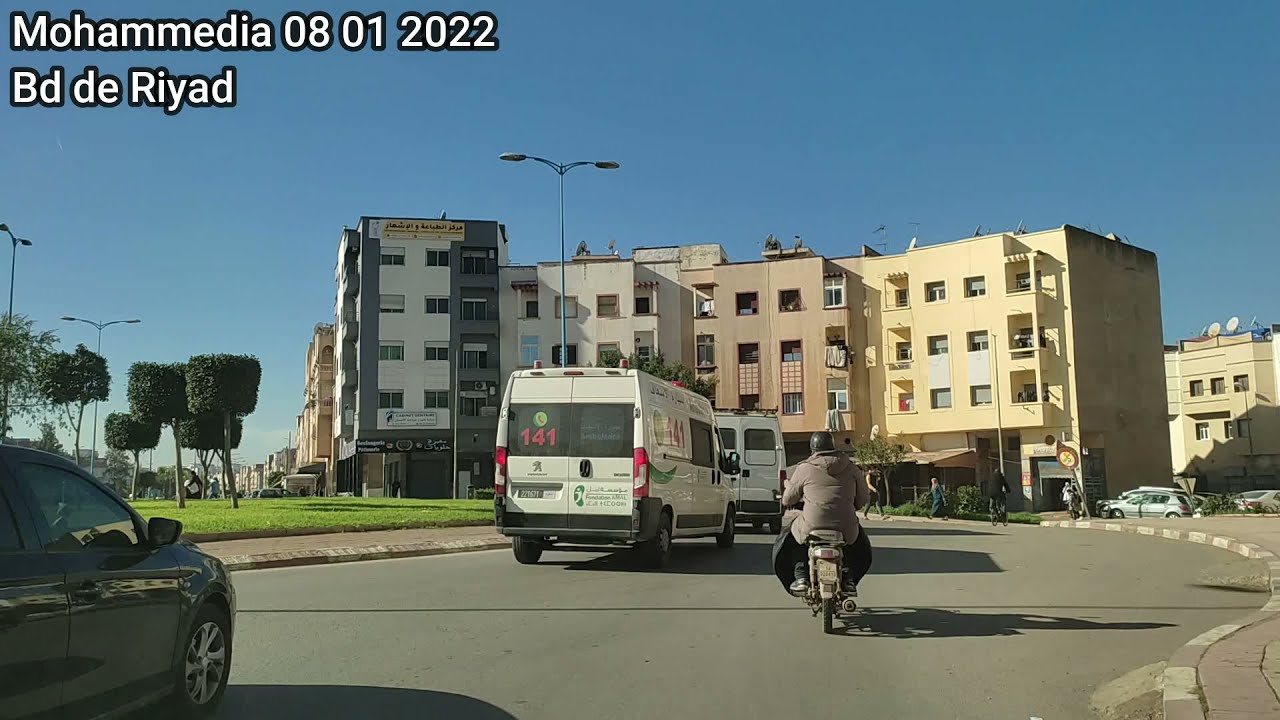 Mohammedia 08 01 2022 Bd de Riyad - مدينة المحمدية المغربية - شارع الرياض
