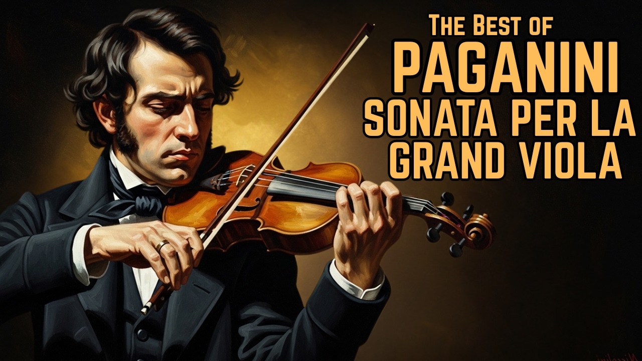 Paganini – Sonata per la Grand Viola | Powerful Classical Viola Performance