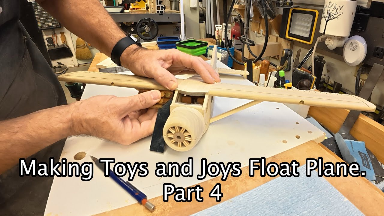 Изготовление гидросамолета от Toys and Joys. Часть 4.