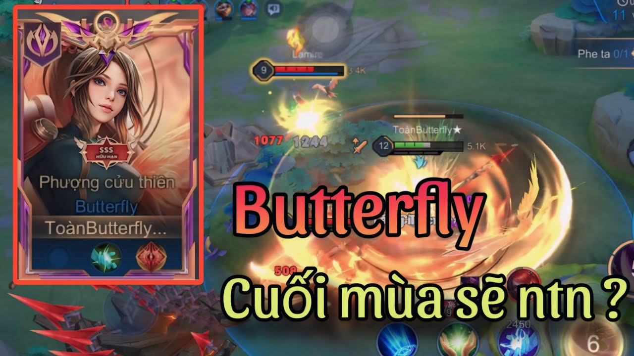 Butterfly Rank 49 Sao Cuối Mùa Sẽ Như Thế Nào?