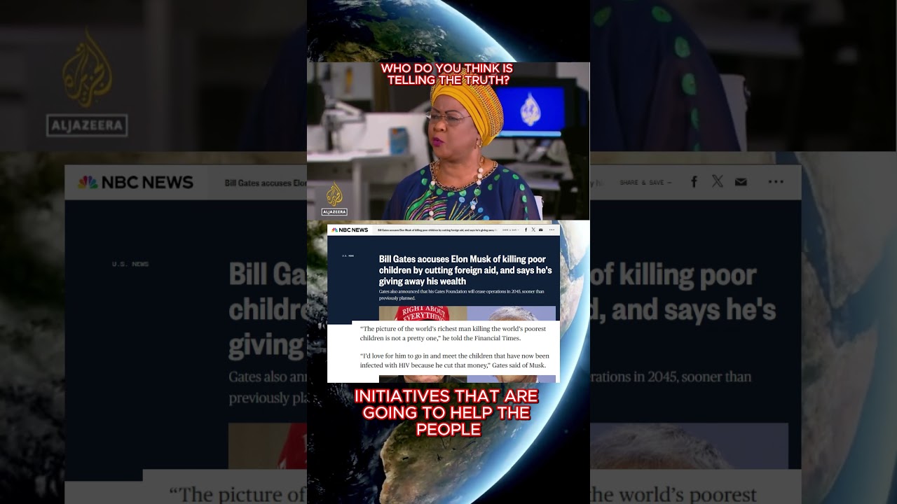 Did you know Bill Gates accused Elon Musk of killing poor children by cutting foreign aid?