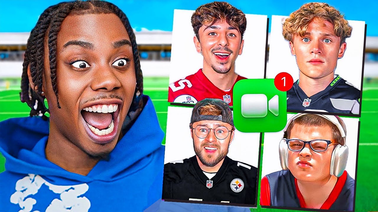I FACETIMED YouTubers to BUILD my Madden Team!