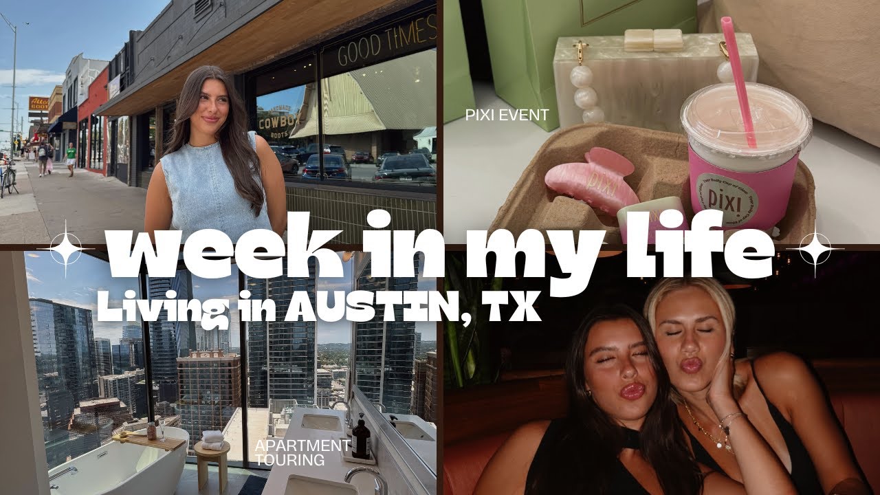 VLOG week in my life!! Events, Waymo, Touring apartments downtown