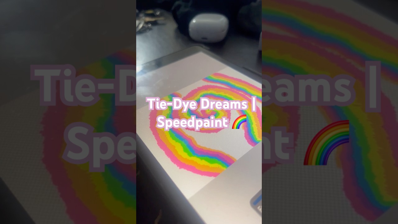 Tie-Dye Dreams | Speedpaint 🌈 