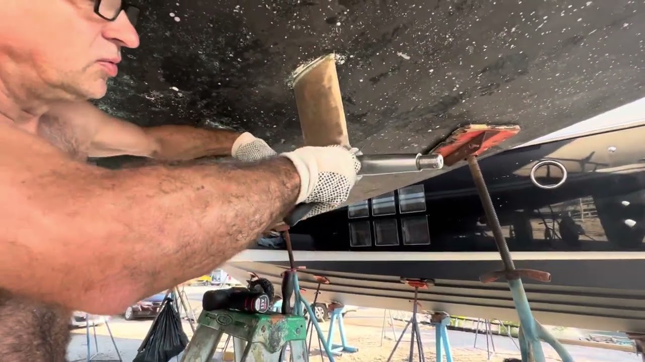 Épisode 49 : Carénage et changement de notre bague hydrolube