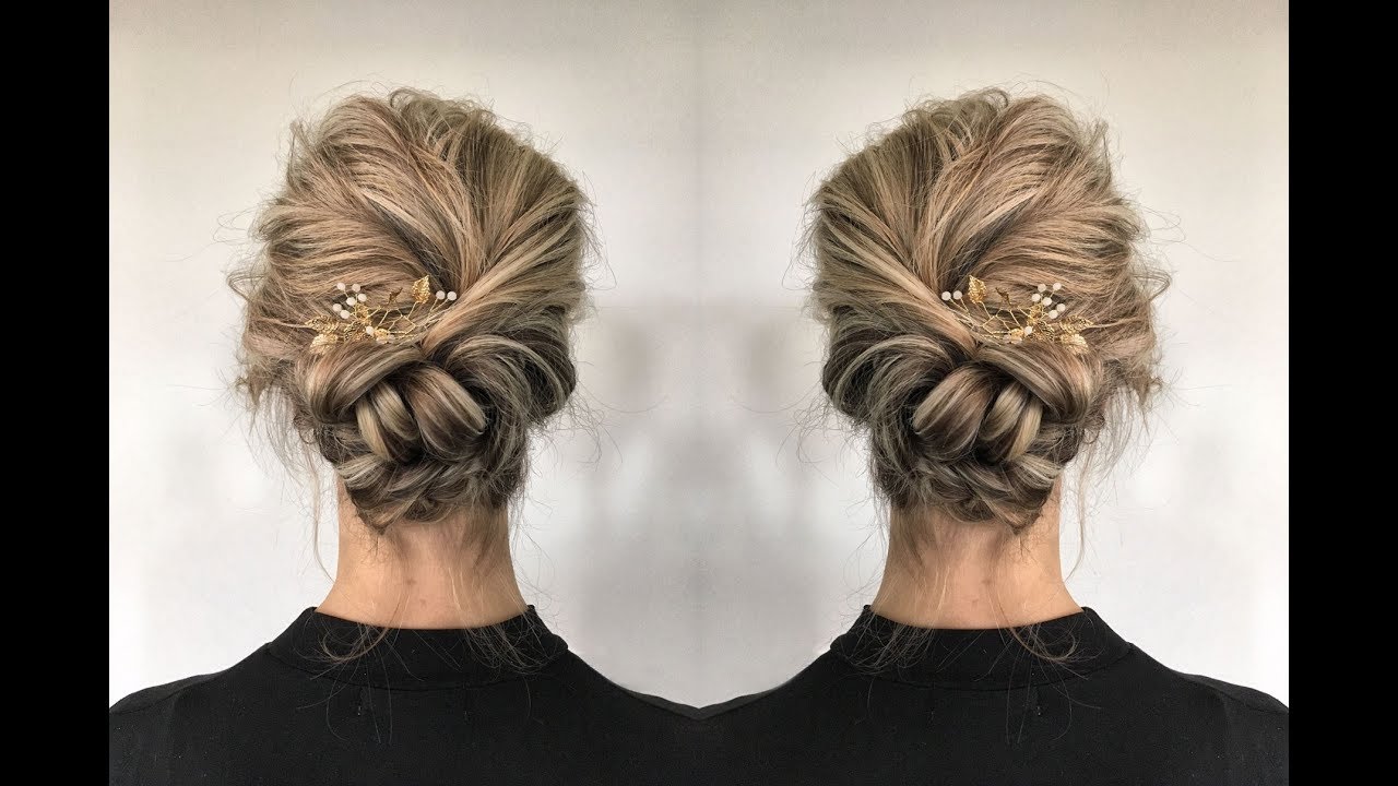 Twisted updo for everything!